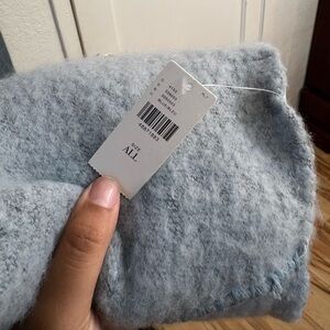 NWT Anthropologie Blue winter scarf